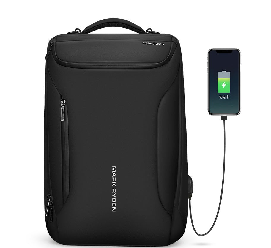 Sarah Express Water Repellent USB Charging Laptop Backpack