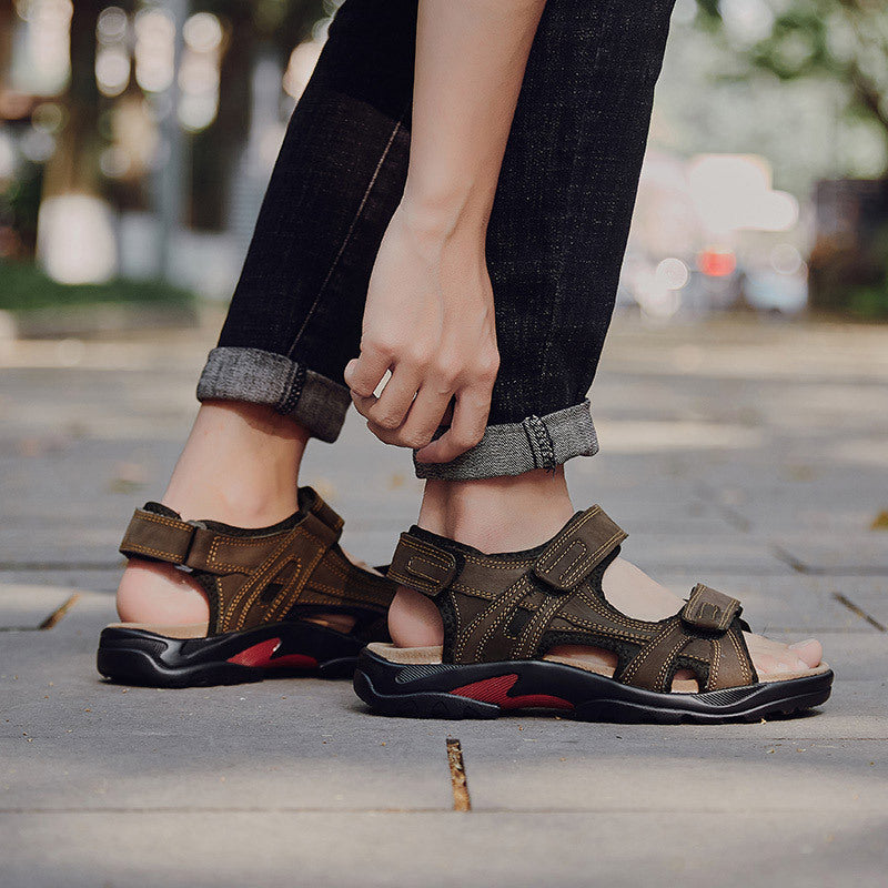 Sarah Express Outdoor Roman Sandals with Adjustable Straps