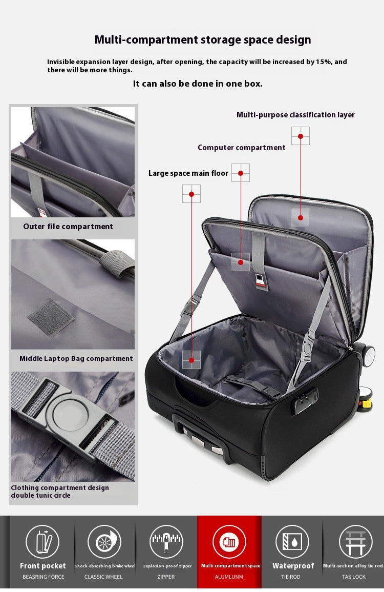 Sarah Express 18 Inch Business Travel Boarding Suitcase