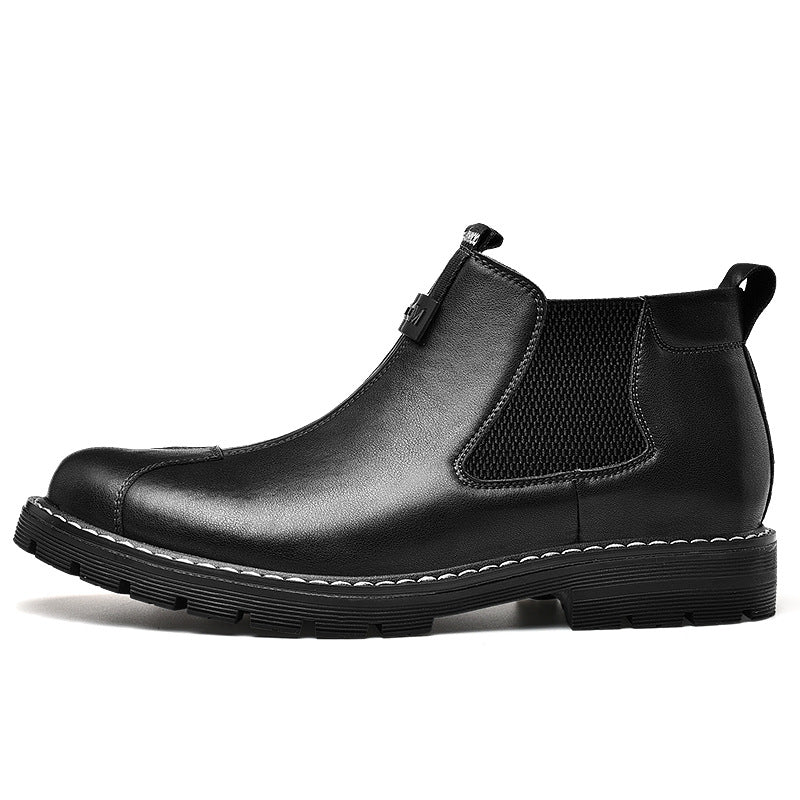 Sarah Express Men's Retro Platform Business Casual Slides