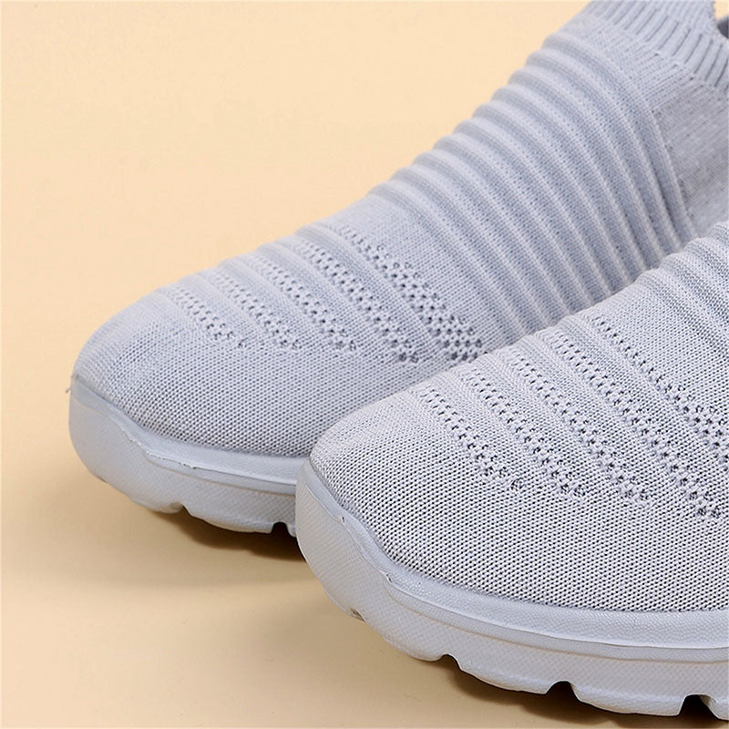 Sarah Express Knit Slip-On Walking Sneakers