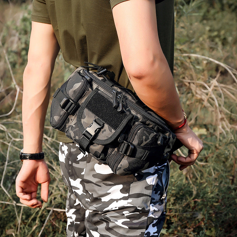 Sarah Express Tactical Military Style Nylon Belt Bag