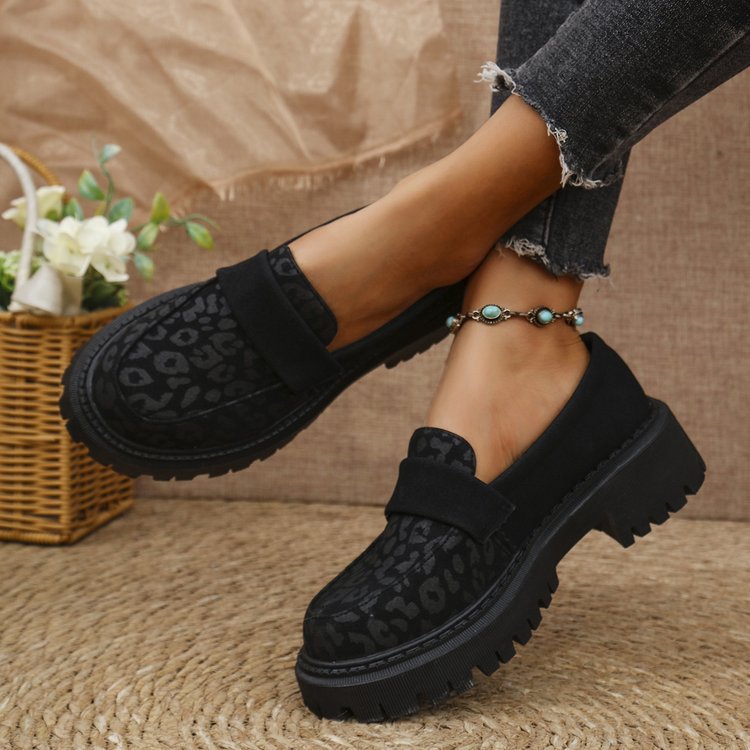Sarah Express British-Inspired Chunky Platform Loafers