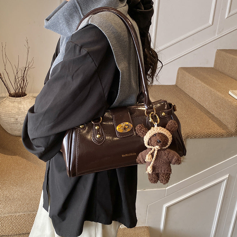Sarah Express Urban Minimalist Patchwork Shoulder Bag