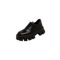 Sarah Express Chunky Platform Lace Up Oxford Boots Matte single lining