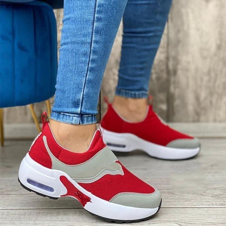Sarah Express Closed Toe Platform Sneakers Casual