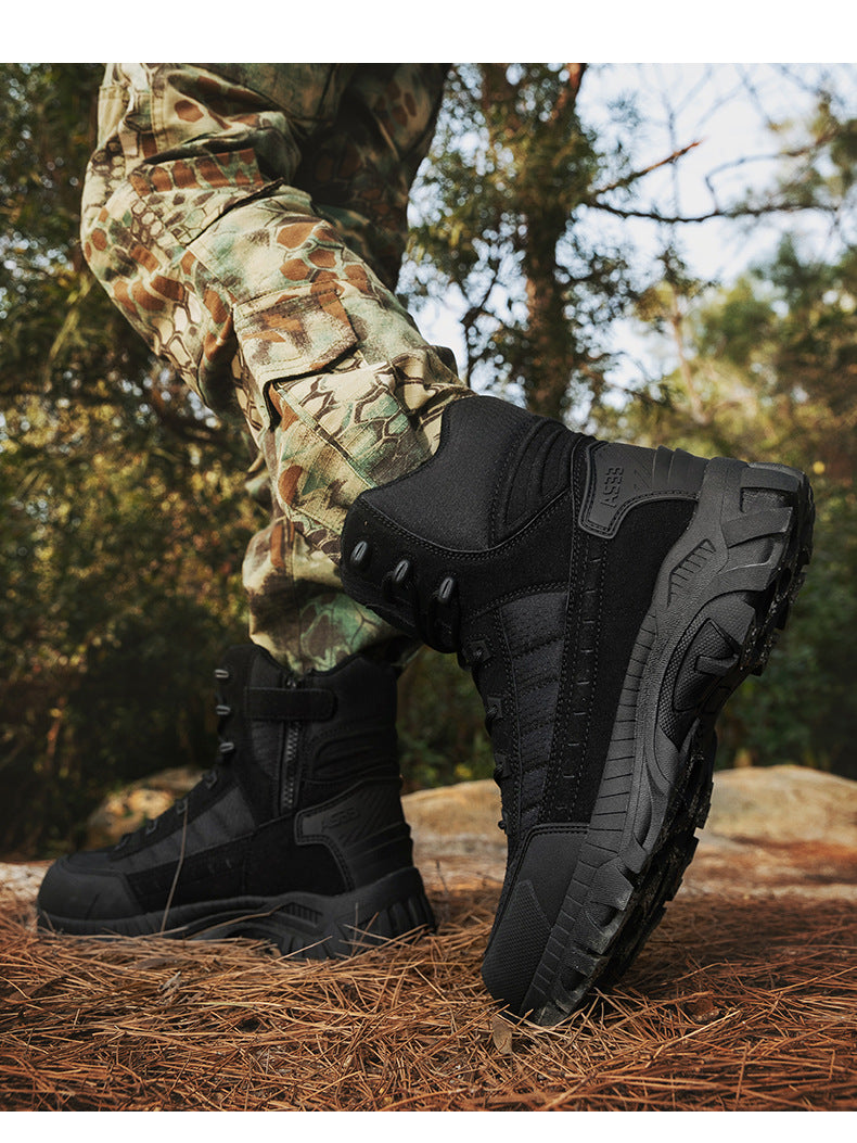 Sarah Express Military Style Outdoor Training Hiking Boots