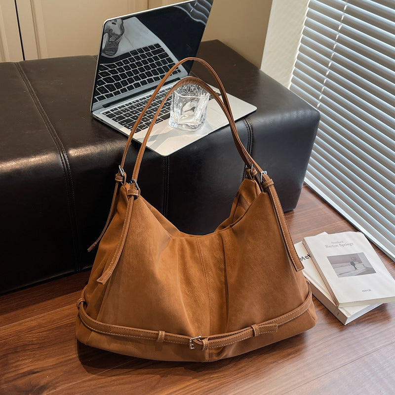 Sarah Express Minimalist Faux Leather Shoulder Messenger Bag