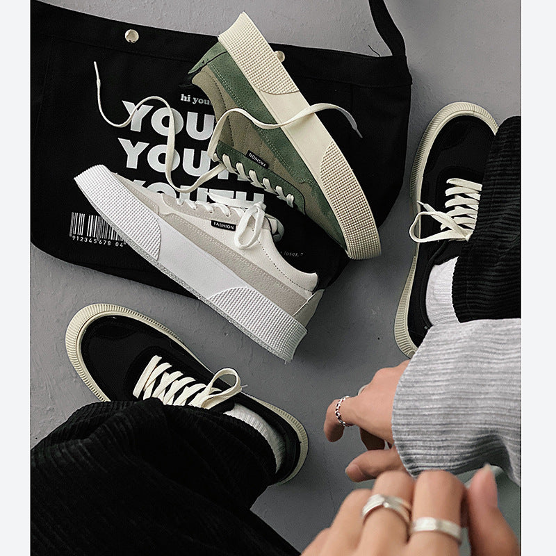 Sarah Express Casual Canvas Platform Sneakers