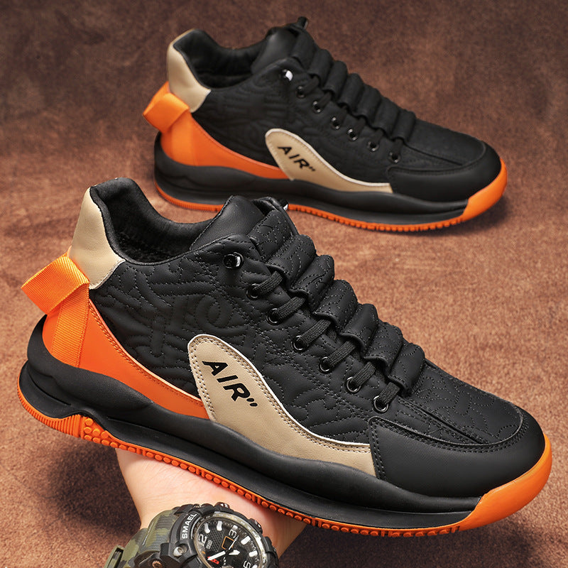 Sarah Express Men's Sport Platform Heightening Sneakers
