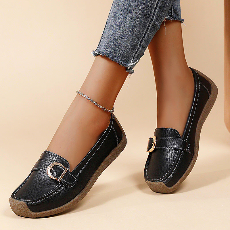 Loafers Casual Women's Soft Bottom Comfortable Flat Shoes – product detail alternate view 17