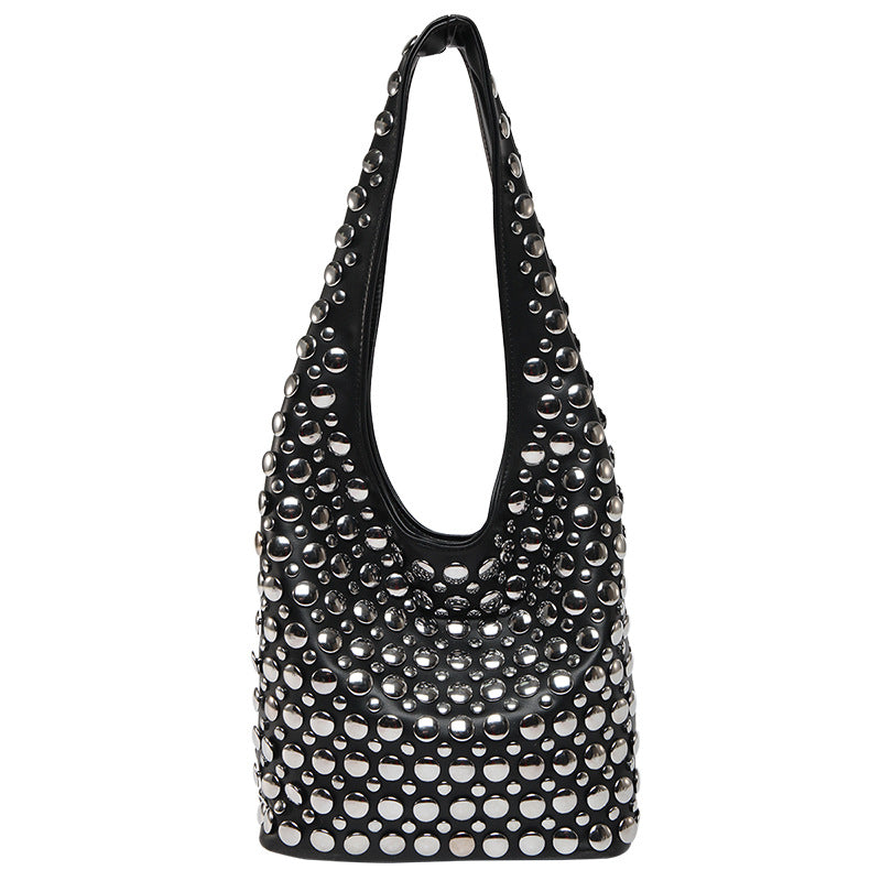 New Punk-style Studded Single-shoulder Bag – product detail alternate view 4