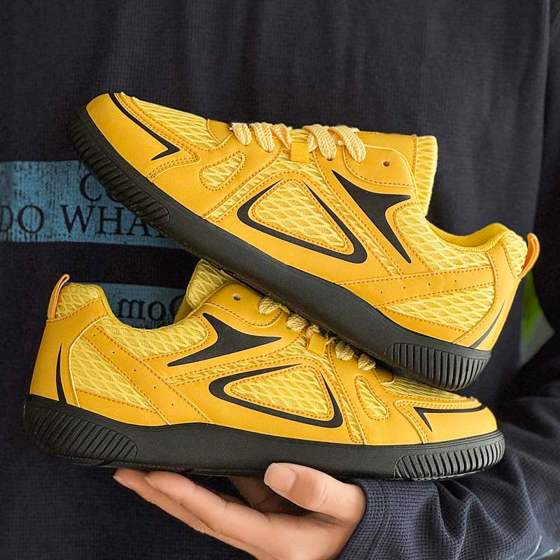 Men's 2026 Summer Trendy German Trainer Sneakers, Breathable Mesh Thick Sole Casual Student Footwear – product detail alternate view 5