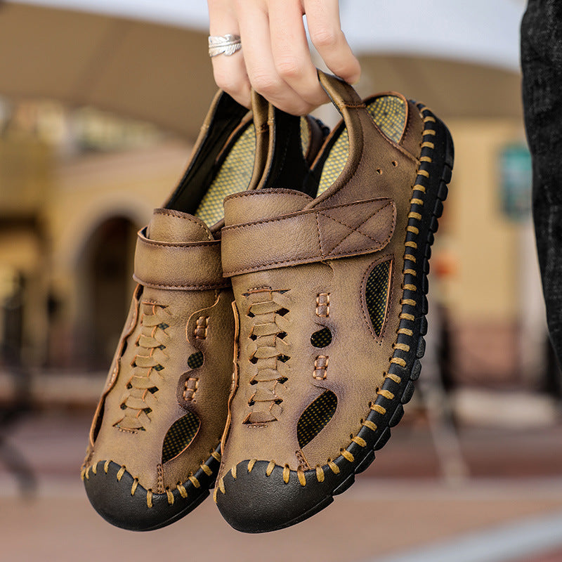 Sarah Express Outdoor Casual Microfiber Leather Wading Sandals