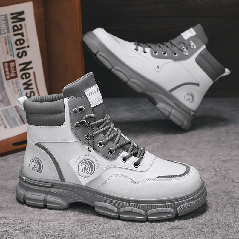 Sarah Express Men's British Style High Top Boots