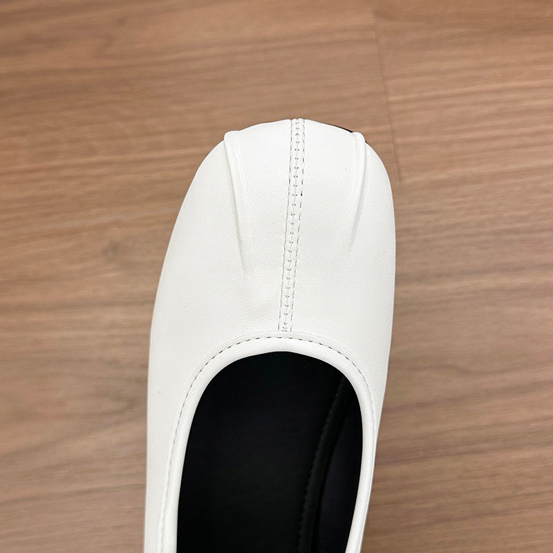 Women Flat Vintage Unique Design Low Cut Flats, French Versatile Ballet Shoes Mary Janes – product detail alternate view 7