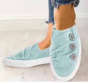 Sarah Express Women's Casual Breathable Lace-Up Sneakers