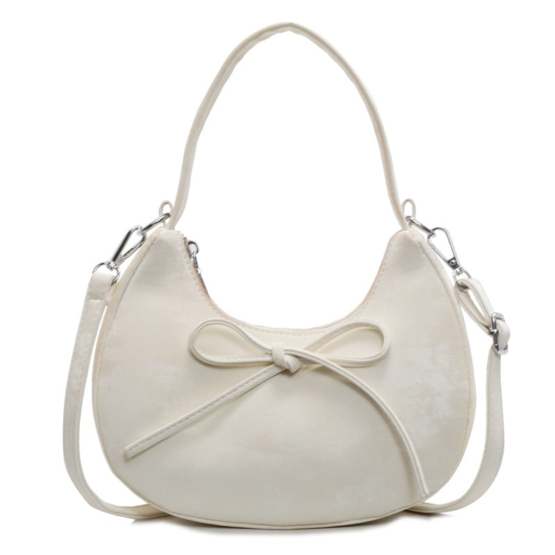 Sarah Express Dumpling PU Leather Underarm Shoulder Bag