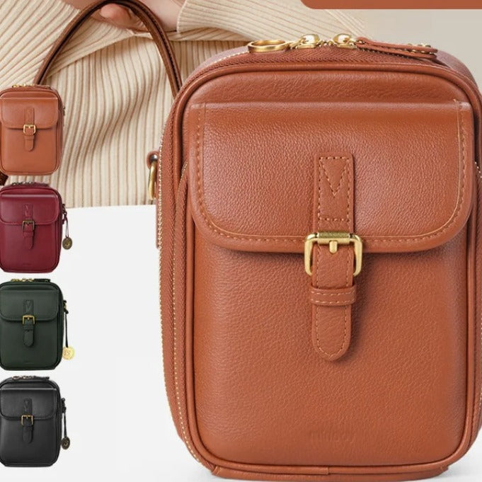 Sarah Express Unisex Retro Messenger Bag With Card Inserts
