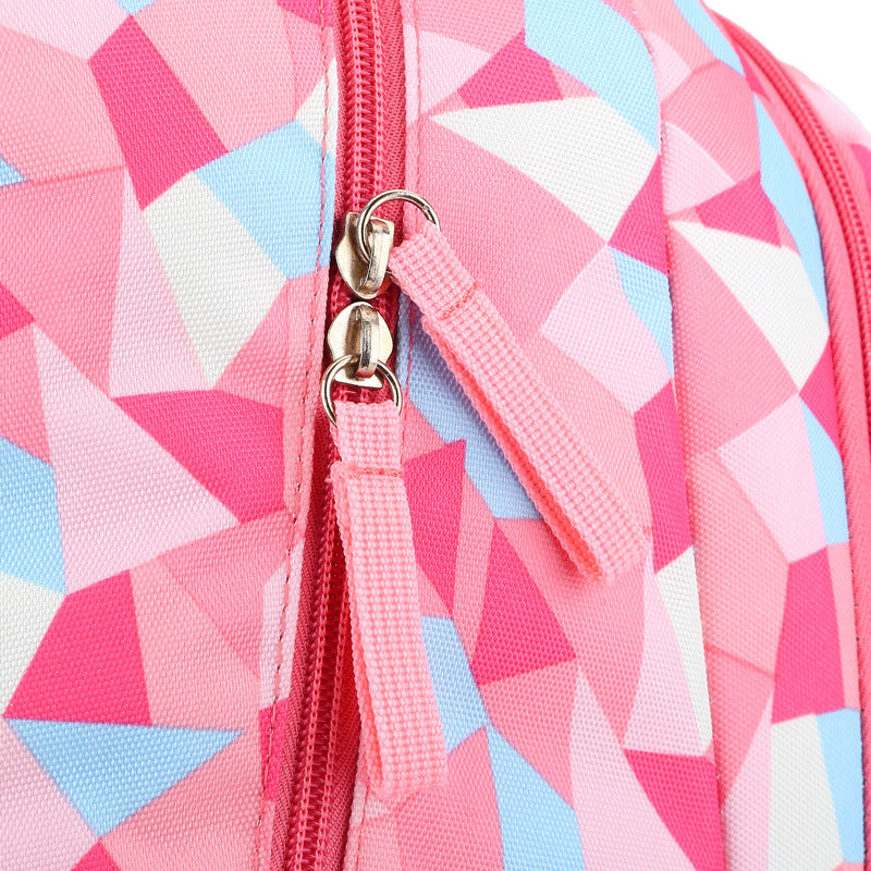 Sarah Express Geometric Print Kids School Backpack
