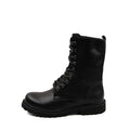 Sarah Express Men's Leather High Top Martin Boots Black