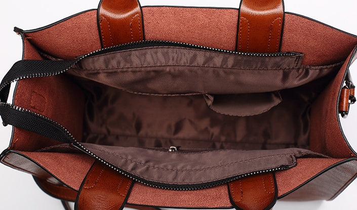 Sarah Express Sofia Spanish Trunk Tote Handbag