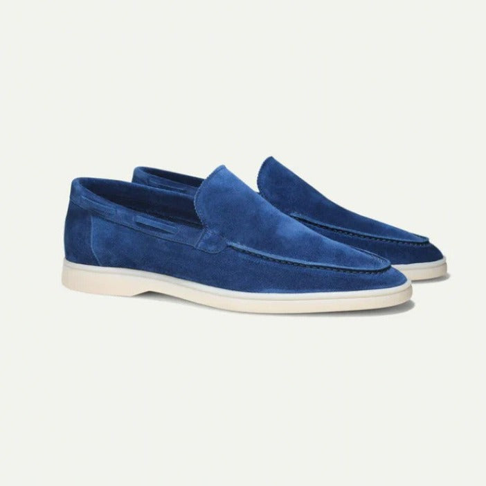 Sarah Express Matte Suede Slip-on Men's Loafers
