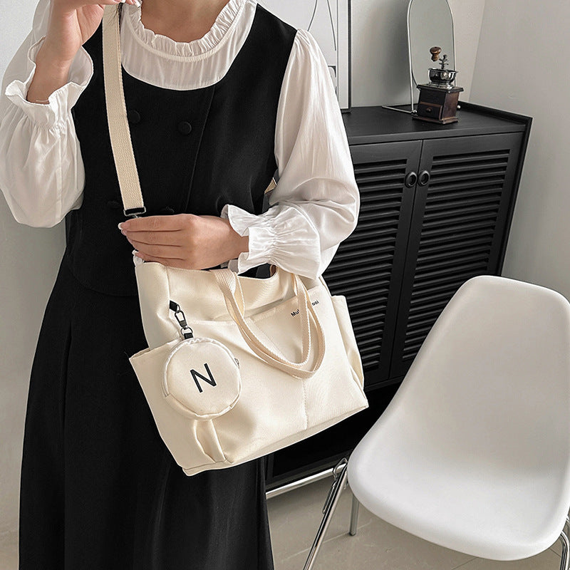Sarah Express Canvas Messenger Crossbody Bag