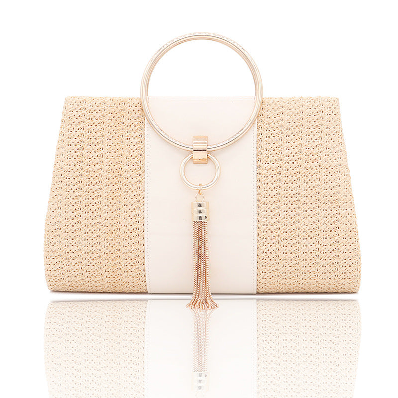 Sarah Express Retro Woven Dinner Clutch Bag
