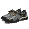 Sarah Express Breathable Mesh Outdoor Hiking Shoes Grey