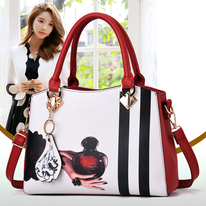 Sarah Express Graphic Print Korean Style Handbag
