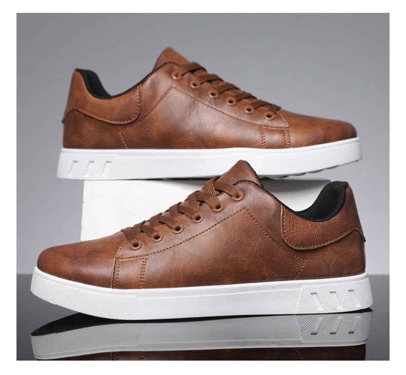 Sarah Express Men's Casual Lace-Up Flat Loafers