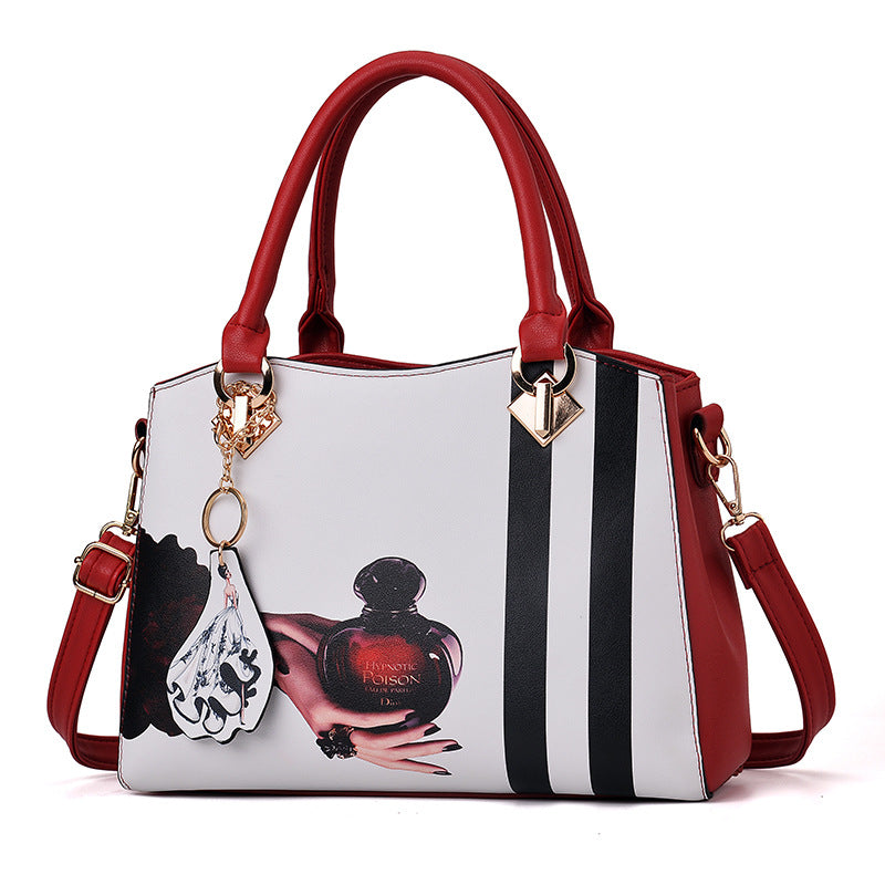 Sarah Express Graphic Print Korean Style Handbag 6