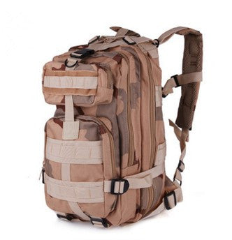 Sarah Express Tactical Military Style Rucksack Camo Sand