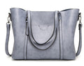 Sarah Express Retro Structured Messenger Bag for Women Light blue