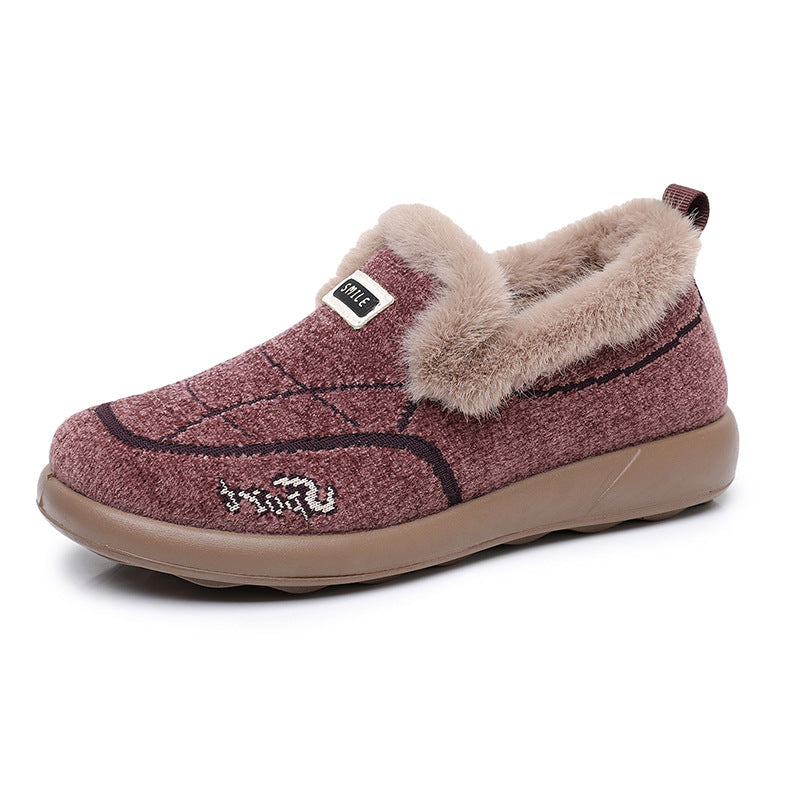 Sarah Express Women's Non-Slip Cotton Slip-On Flats