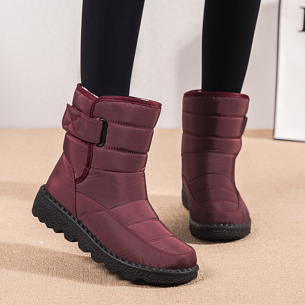 Sarah Express Plush Lined Waterproof Winter Ankle Boots
