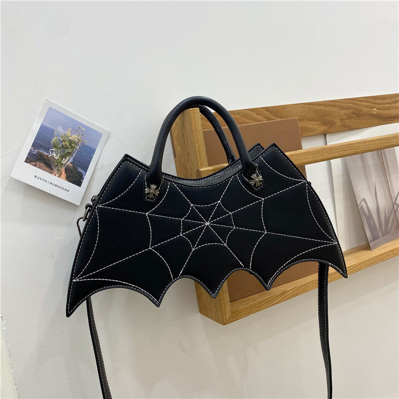Sarah Express Spider Web Gothic Crossbody Handbag