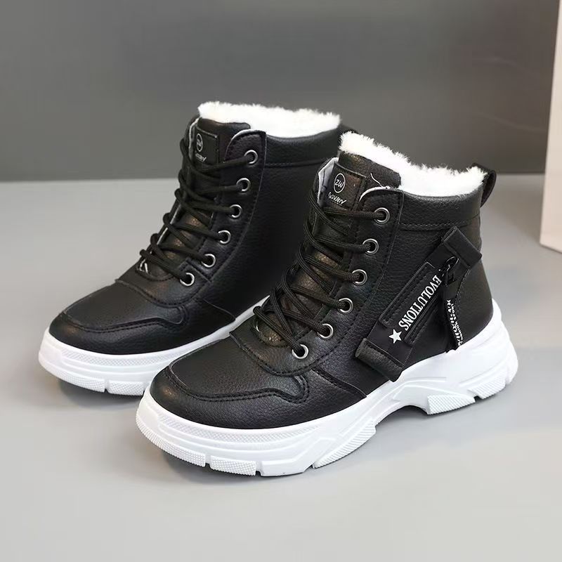 Sarah Express Fleece-Lined Waterproof Winter Sneakers
