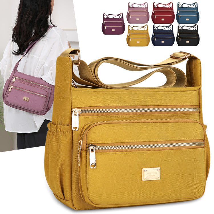 Sarah Express Multi-Compartment Oxford Cloth Shoulder Bag