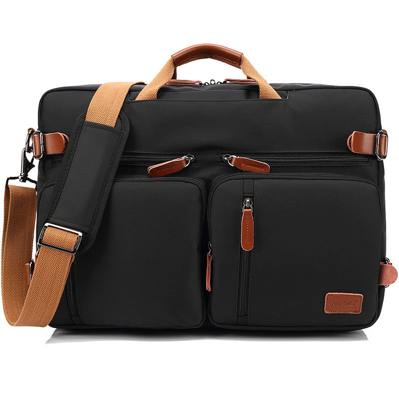 Sarah Express Business Commuter Laptop Backpack For Men Nylon black 15.6inch