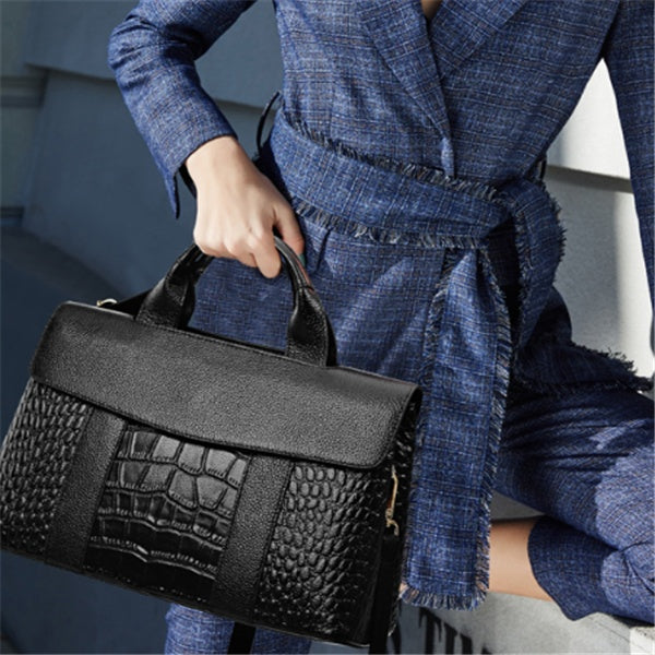 Sarah Express Textured Leather Look Structured Shoulder Bag
