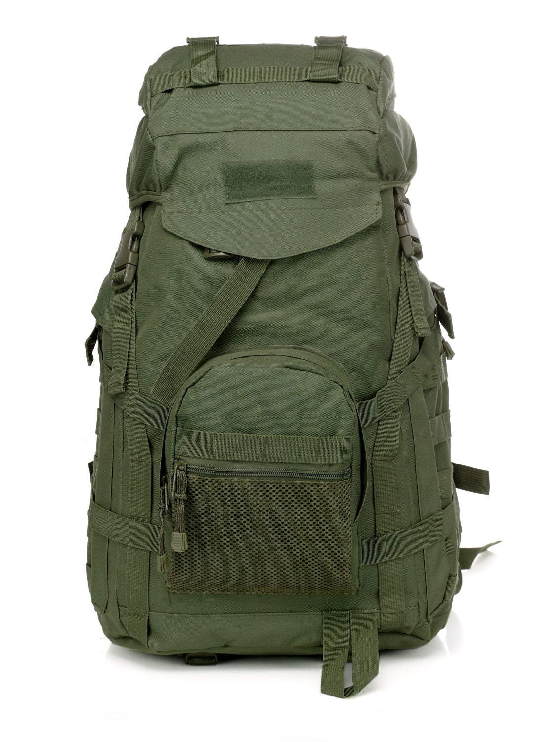 Sarah Express 60L Tactical Camouflage Hiking Travel Backpack Green