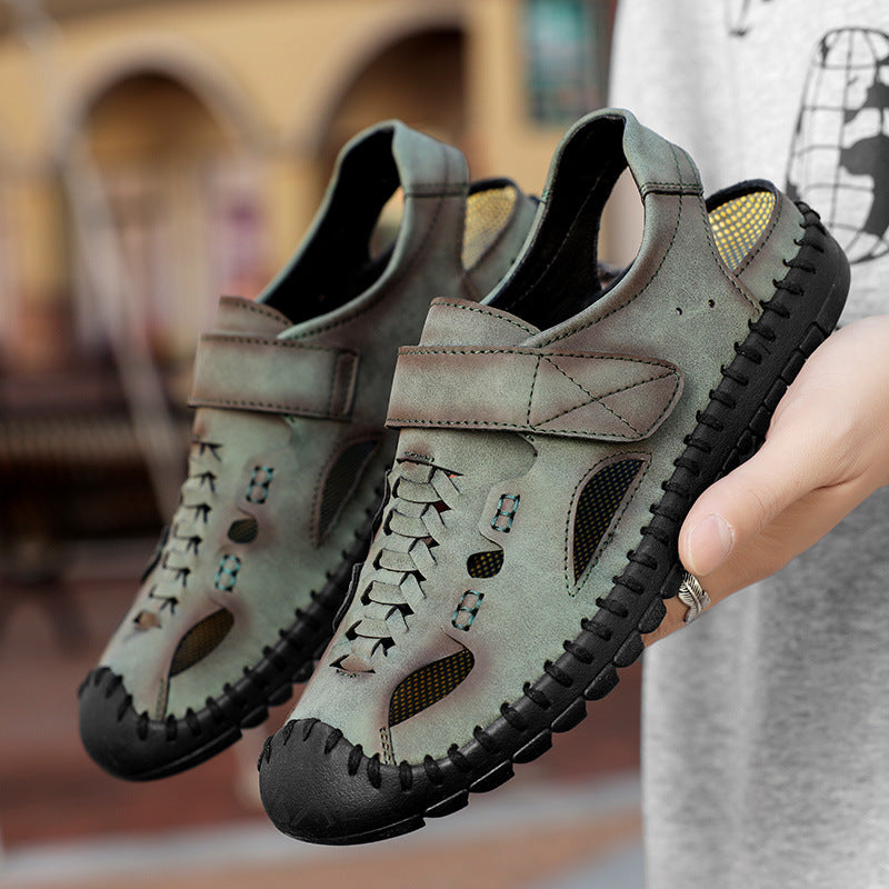 Sarah Express Outdoor Casual Microfiber Leather Wading Sandals