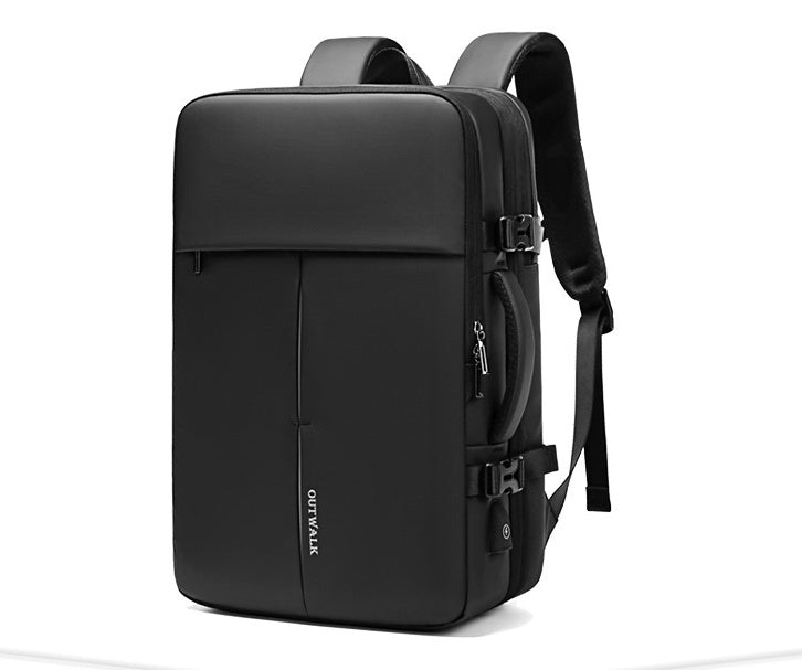 Sarah Express Multifunctional Oxford Laptop Travel Backpack Black