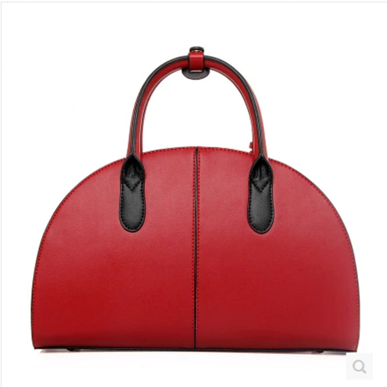 Sarah Express Embroidered Half Moon Structured Handbag