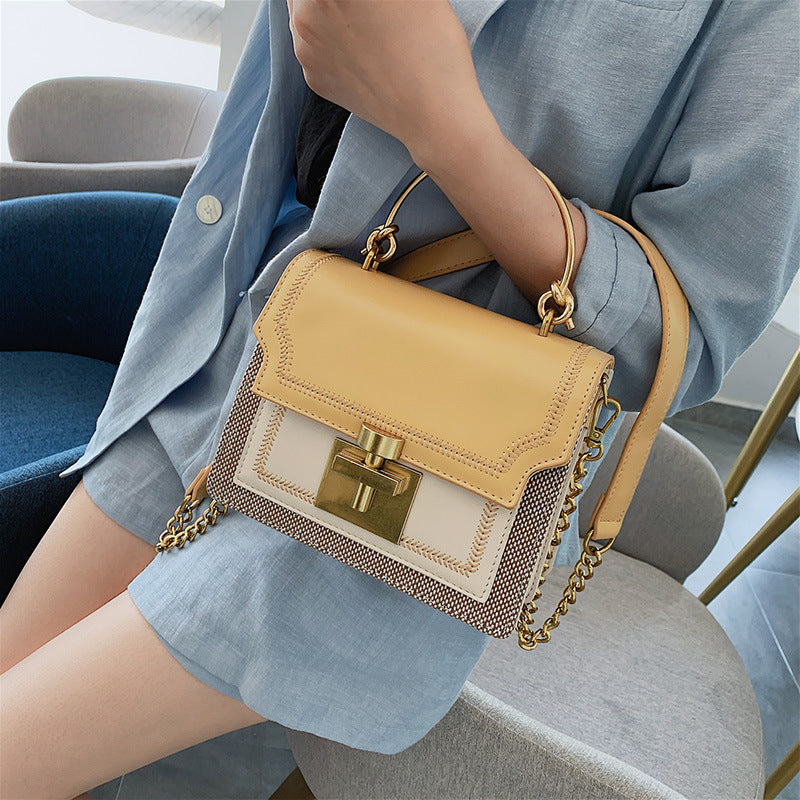 Sarah Express Textured Chain Shoulder Bag