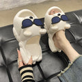 Sarah Express Sunglasses Bear Novelty EVA Slides White Sunglasses Bear Sandals