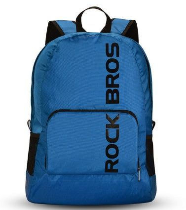 Sarah Express Foldable Lightweight Nylon Travel Backpack Blue