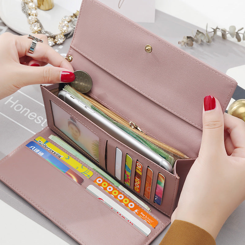 Sarah Express Multi-Function Long Wallet with Pendant